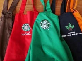 双语:星巴克店员的围裙有7种颜色你知道吗