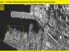 简氏:中国第6艘055舰开工 超美最新伯克III驱逐舰