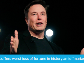 财富蒸发1820亿美元,马斯克打破个人亏损世界纪录