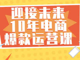 迎接未来10年电商爆款运营课
